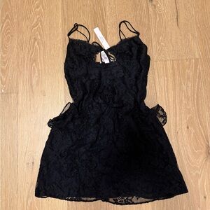 Victoria's Secret Black Lace Dress